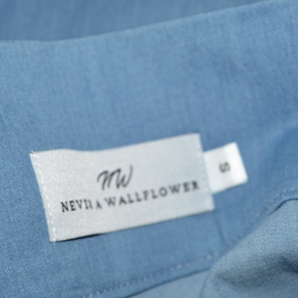 Never A Wallflower MATADOR PANTS LIGHT BLUE DENIM Small - Picture 9 of 16